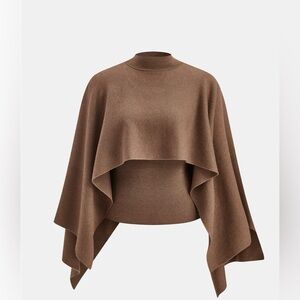 Commense Tank Top and Capelet Knit Two Piece Set NWT Size S